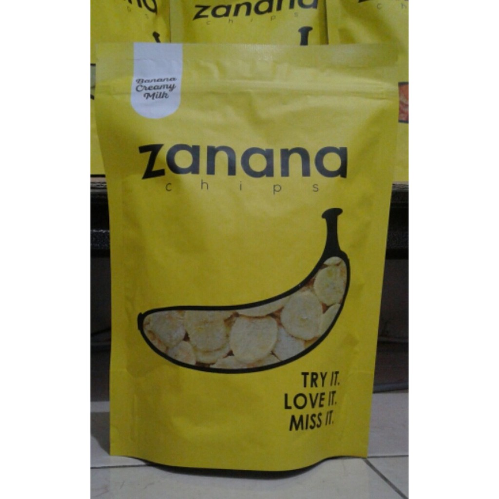 

Ready Stok ZANANA Banana Creamy Milk Keripik Pisang Rasa Susu Limited