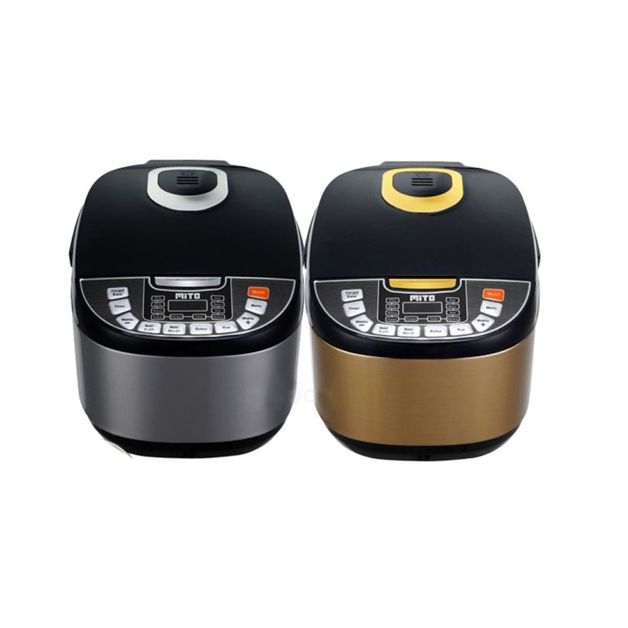 Mito Digital Rice Cooker 8in1 R5+ / R 5+ / R5 Plus (2 Liter) - Black Gold