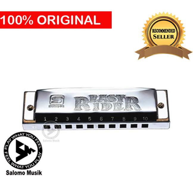 Harmonika Harmonica Suzuki Easy Rider 10 Hole Nada G Kualitas Terbaik