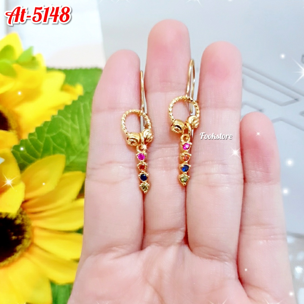COD/TERBARU ANTING WANITA JURAI MODEL KOREA GOLD