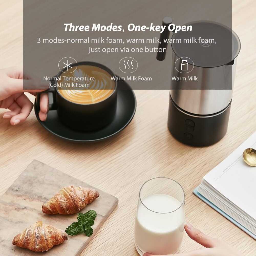 Milk Frother Elektrik / Electric Milk Foamer Pembuat Busa Kopi 500W Xiaomi Scishare