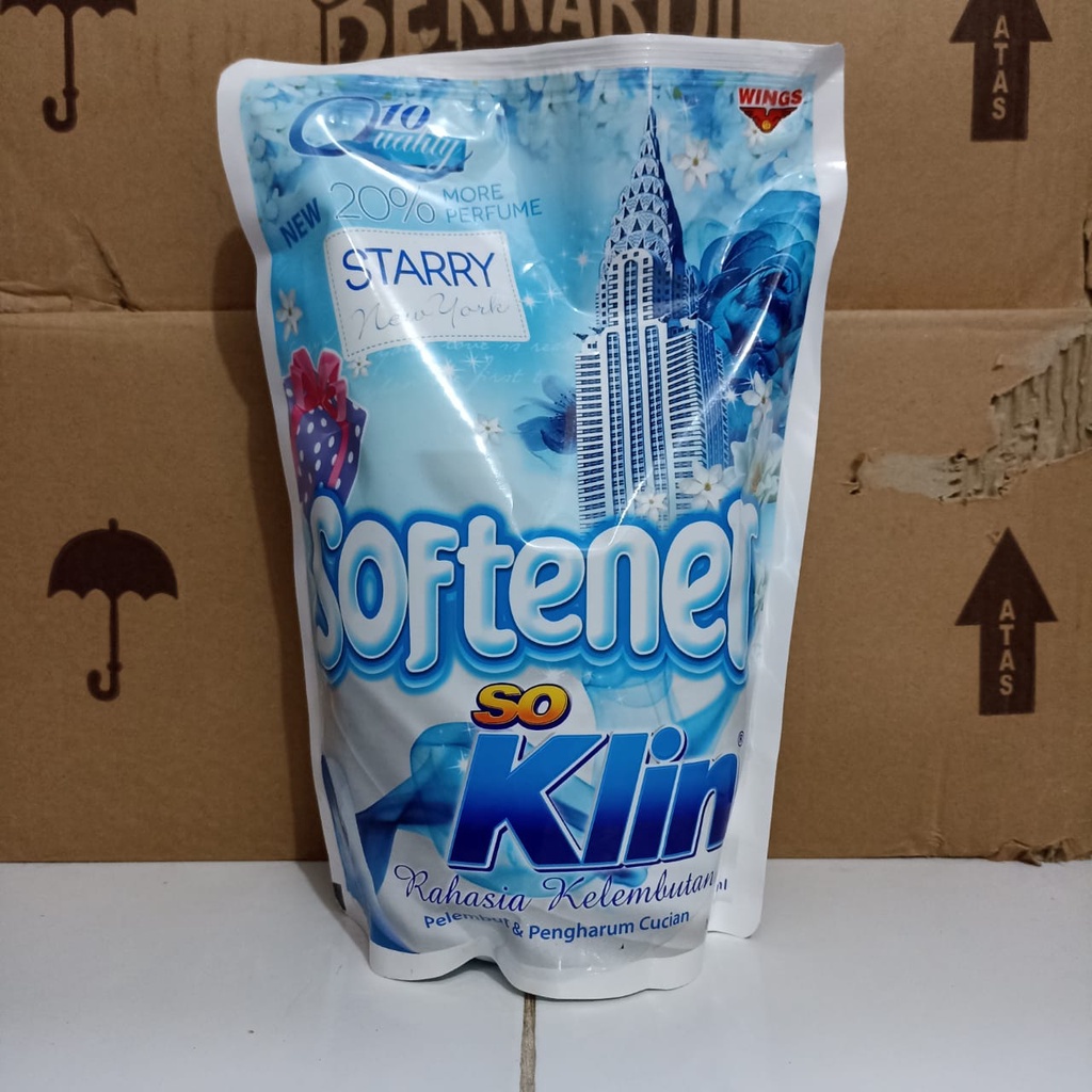 Softener So Klin Pelembut dan Pewangi Pakaian Starry New York 1800 ml