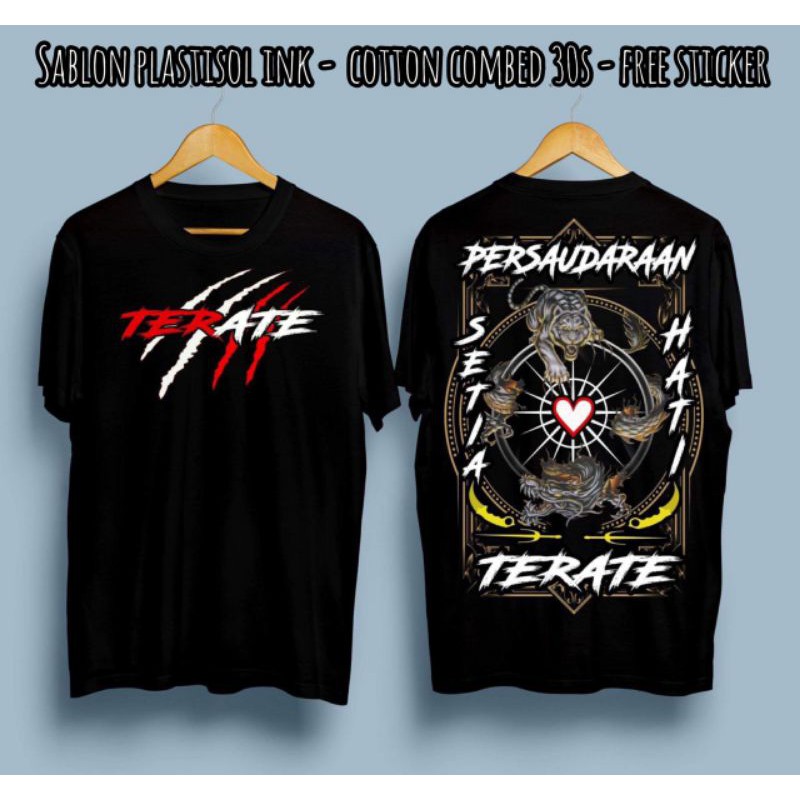 KAOS PSHT(TERATE) kaos psht keren kaos psht terbaru kaos murah kaos terate