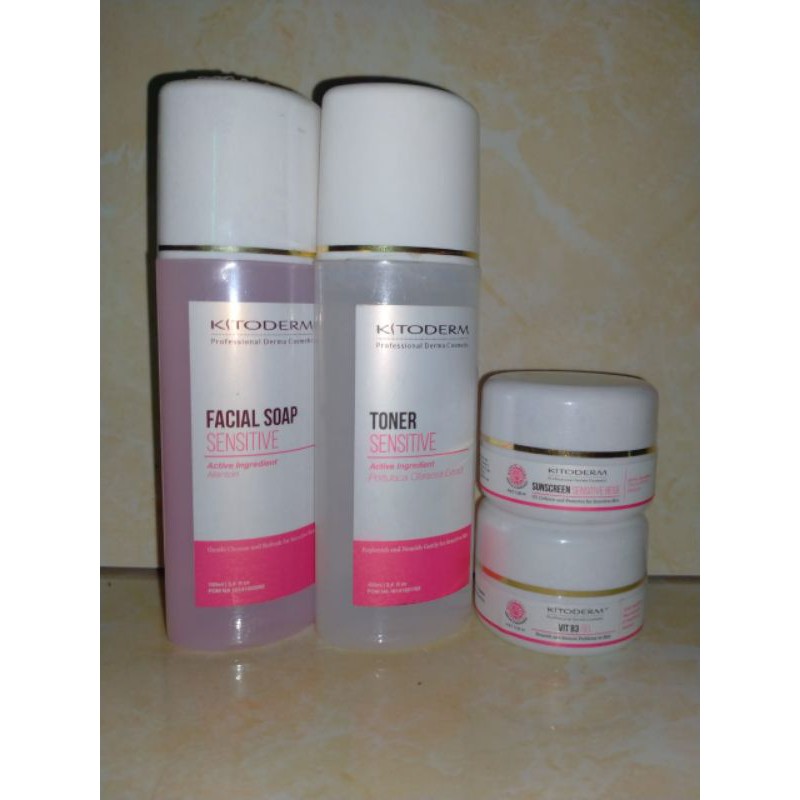 paket sensitive lebel kitoderm