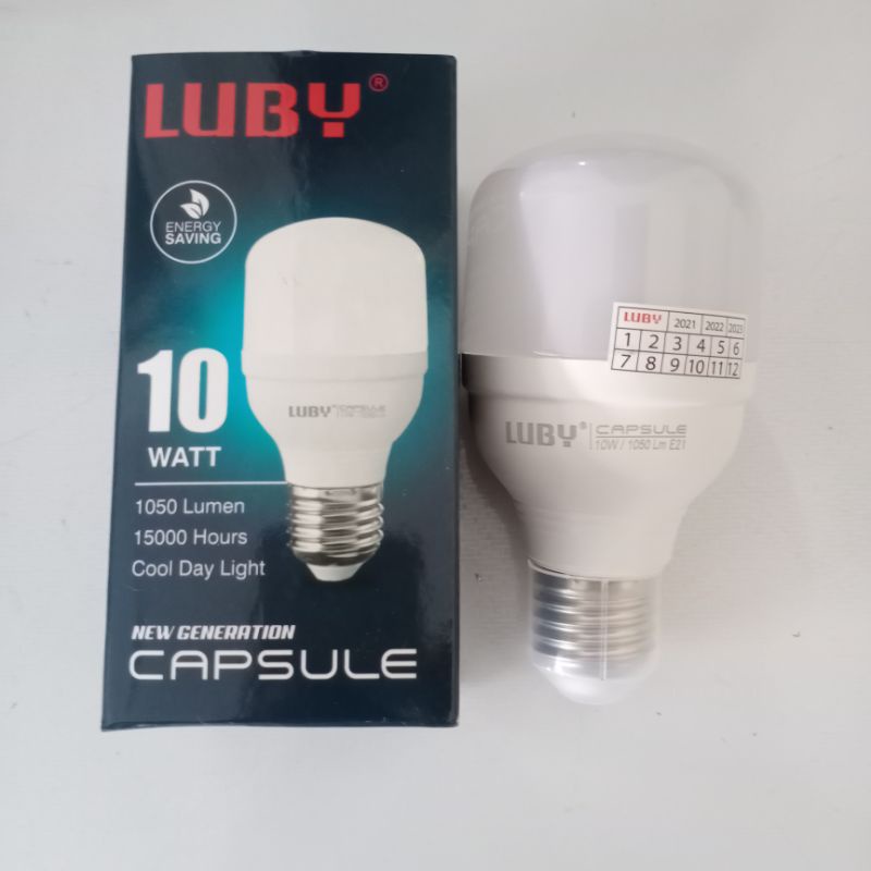 Lampu led kapsul  luby new kapsul