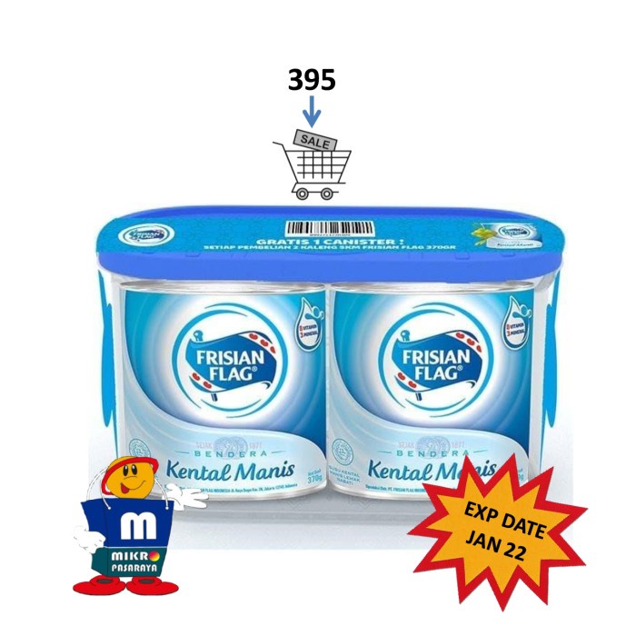 

b2011bb Bendera Frisian Flagsusu Kental Manis Gratis Cannister 370 Gr X 2Pcs Xa201As