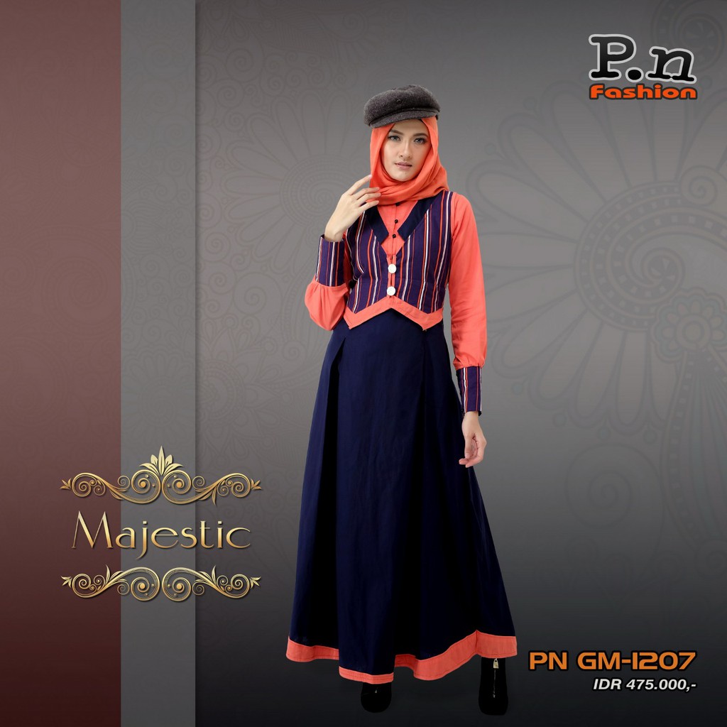 gamis pn fashion pn gm 1207