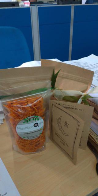 @25pcs Standing Pouch Kraft Alufoil Window + Zipper 14 X 22 Cm