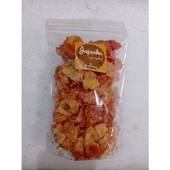 

Jagung Geprek pedas manis 80 gram