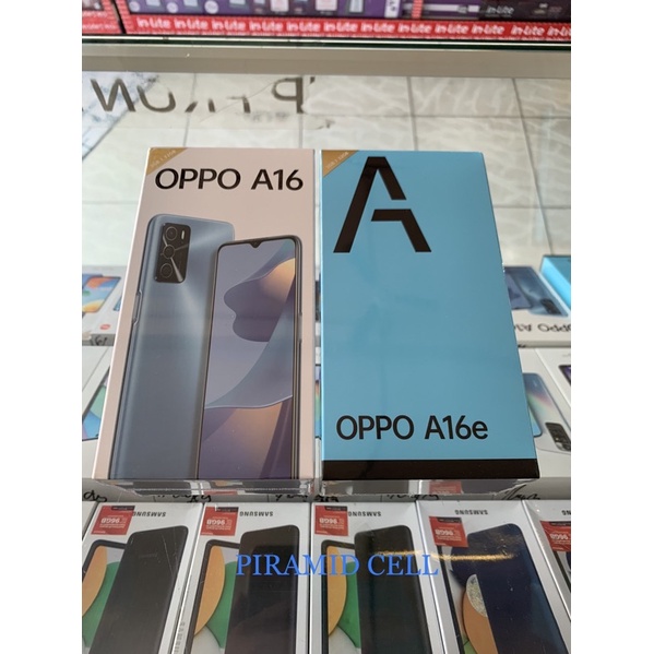 Oppo A16 / A16e / A16k 3-32GB / 4-64GB garansi  resmi