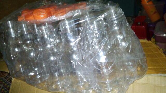 Botol Plastik - Botol Pear 250 Ml - Kemasan Minuman (isi 10 Botol)
