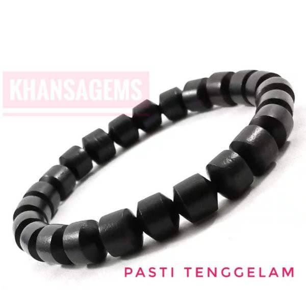 Gelang Kayu Galih Kelor Hitam Pasti Tenggelam