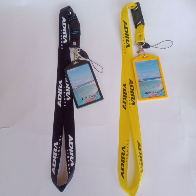 

ADIRA FINANCE Tali lanyard Gantungan Id Card Holder paket Murah