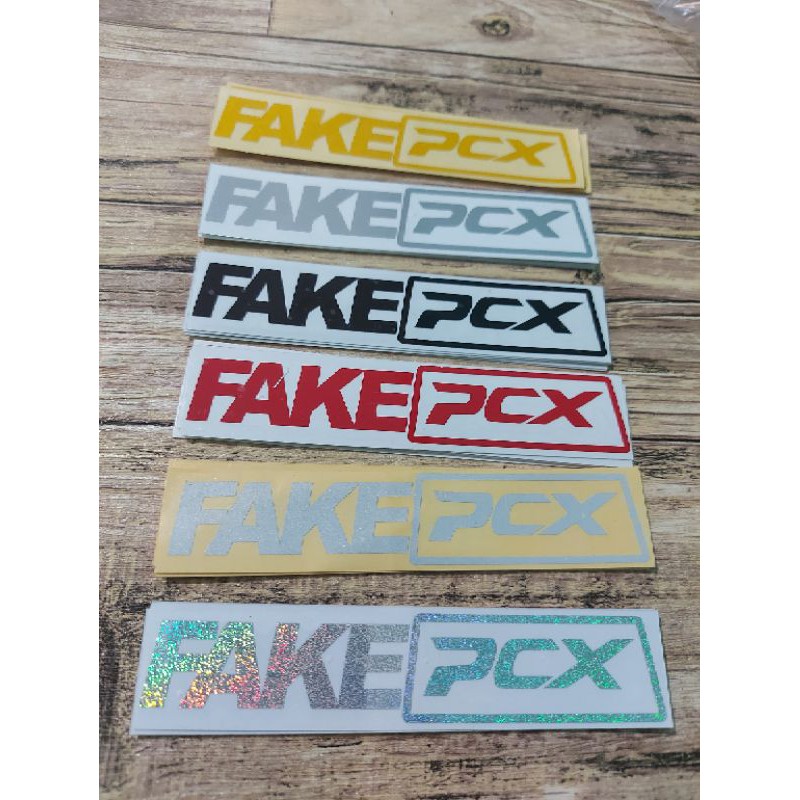 STICKER STIKER FAKE CUTTING