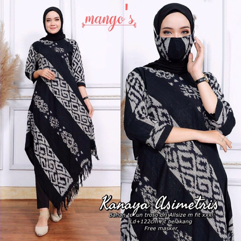 Kanaya Asimetris Tenun Troso Harga Termurah
