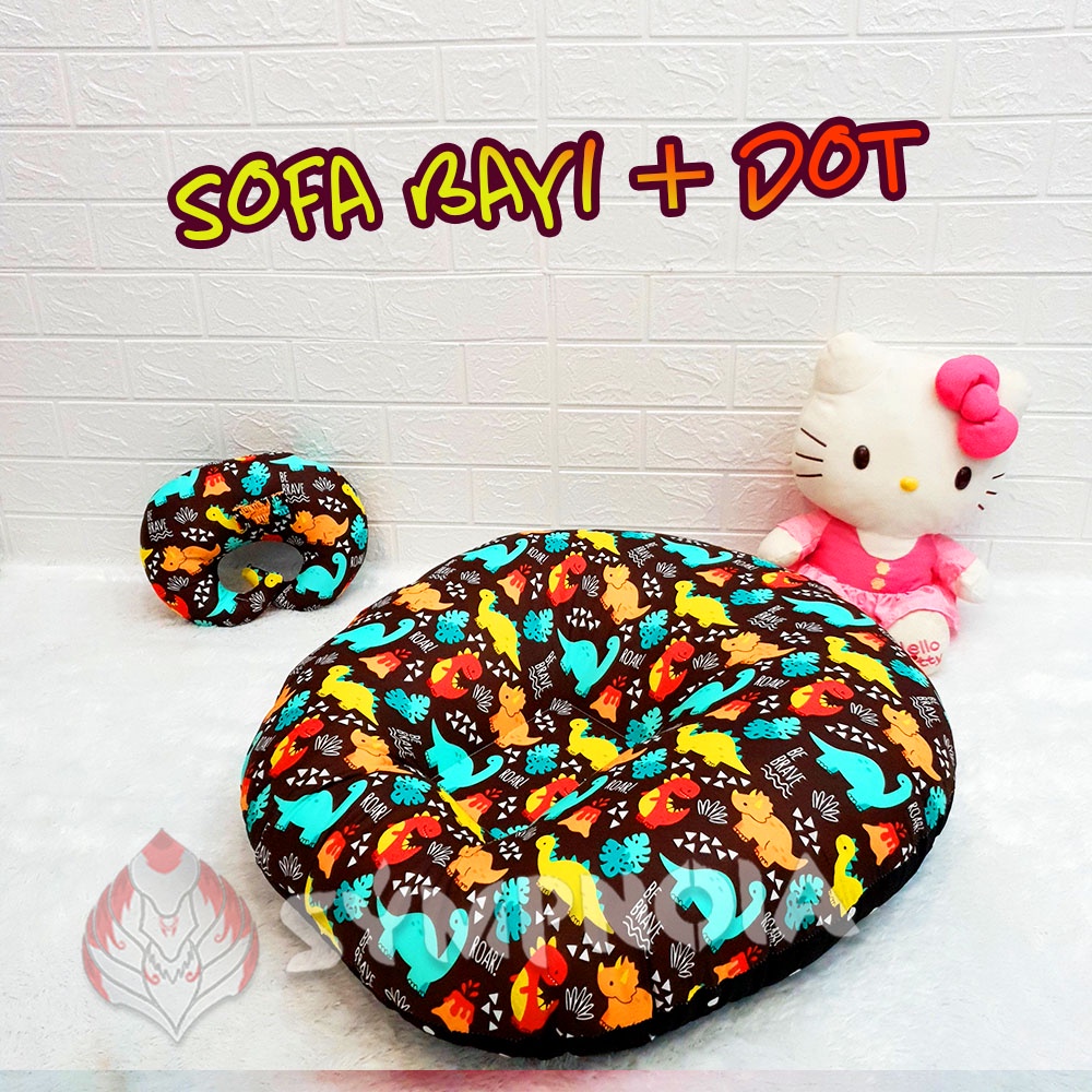 [NEW ARRIVAL} Sofa Bayi Multifungsi + Bantal dot