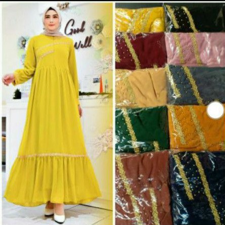 Gamis Ceruty Renda