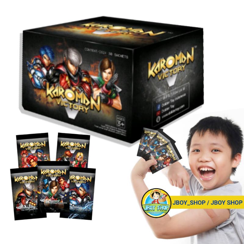 [ 30 Pcs ] BATTLE PUZZLE KAROMAN NEW SERIES / KAROMAN SPECIAL EDITION