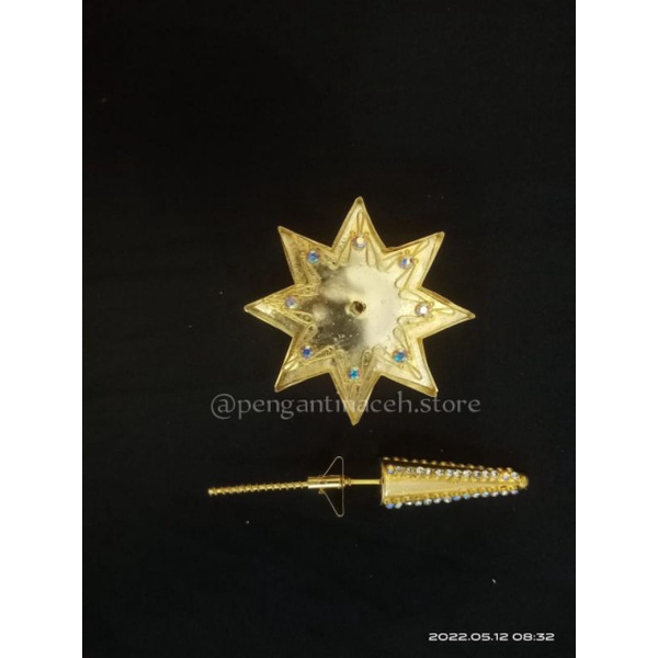 Tampok Topi Aceh/Aksesoris Pengantin Aceh Laki-Laki