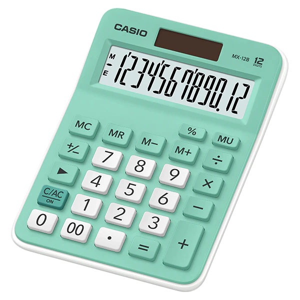 

Kalkulator Calculator Casio MX-12B MX-12 MX 12 B Hijau - Desktop 12 Digit