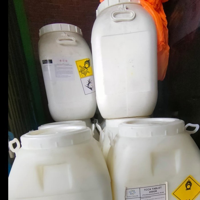 Tong Bekas Kaporit ember drem bekas tong