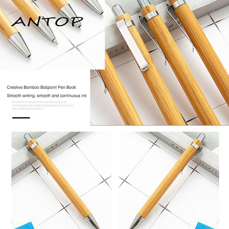 Bolpen Model Batang Bambu simple Untuk stationery