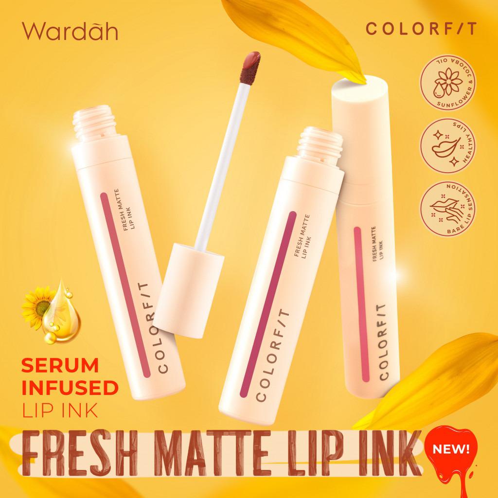 Wardah Colorfit Fresh Matte Lip Ink lipcream 4gr