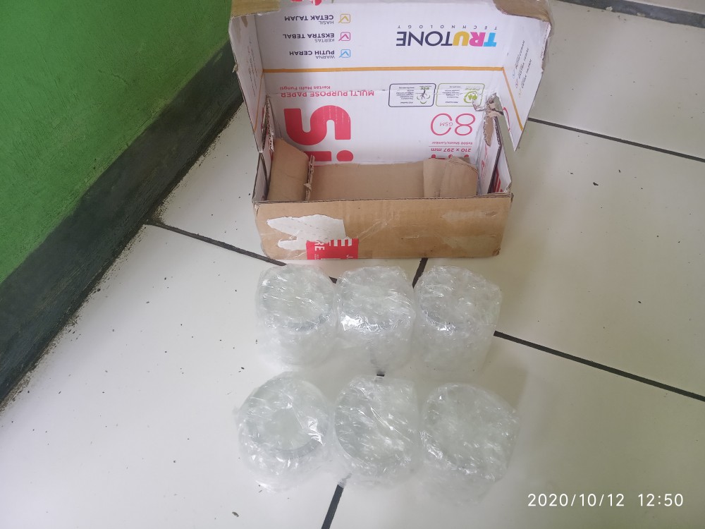 Toples Jar Kaca Pudding 100ml Mini Gelas Serbaguna Dessert Kue