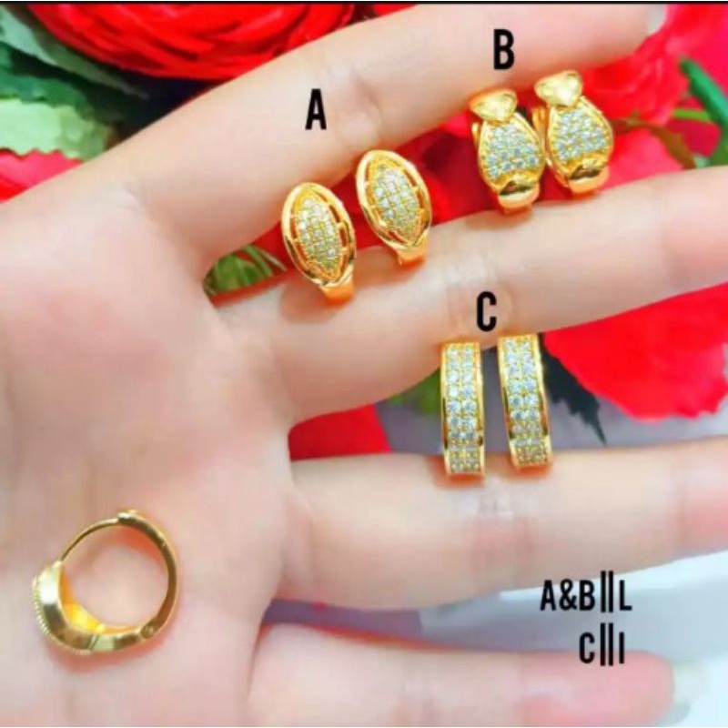 ANTING BULAT JEPIT TERBARU 3 MODEL