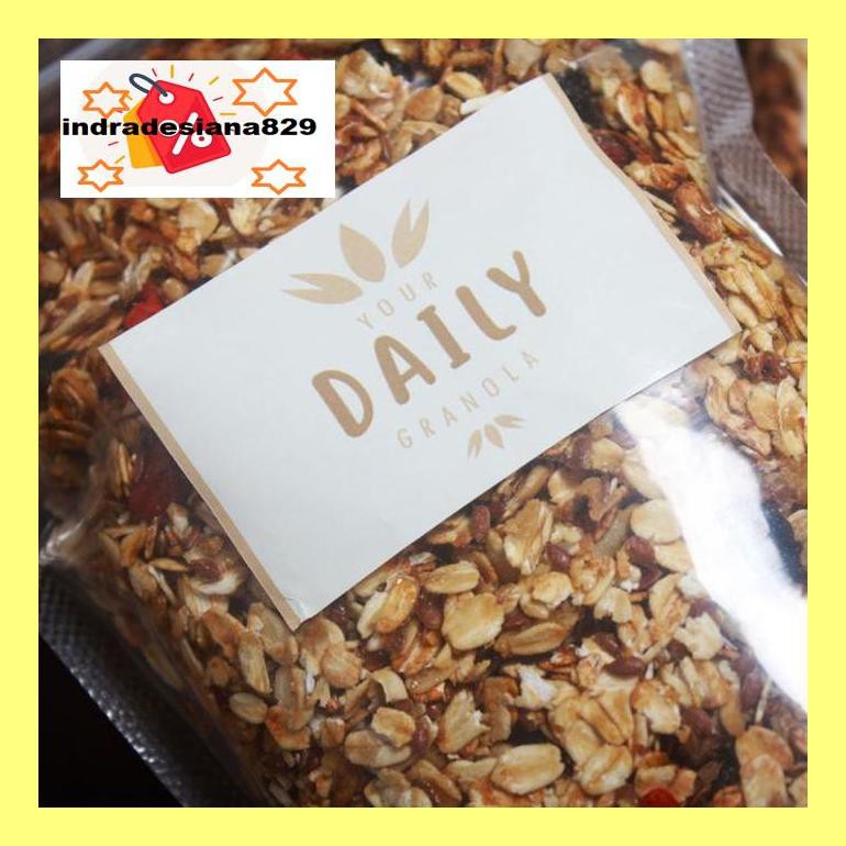 

Sf504Nind Granola Roasted 500 Gr (Mix Seed & Goji Berry & Raisins) By Ydg - Oat - Less Sugar