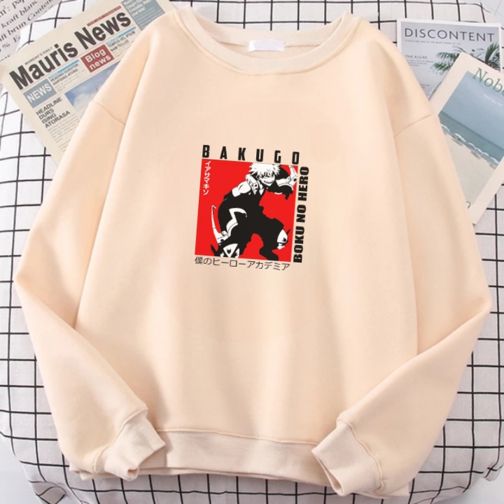 Sweater Dewasa Anime Boku No Hero Bakugo 002 In Action