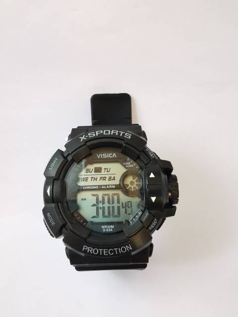 Jam tangan digital Sporty water Resist Visica 634