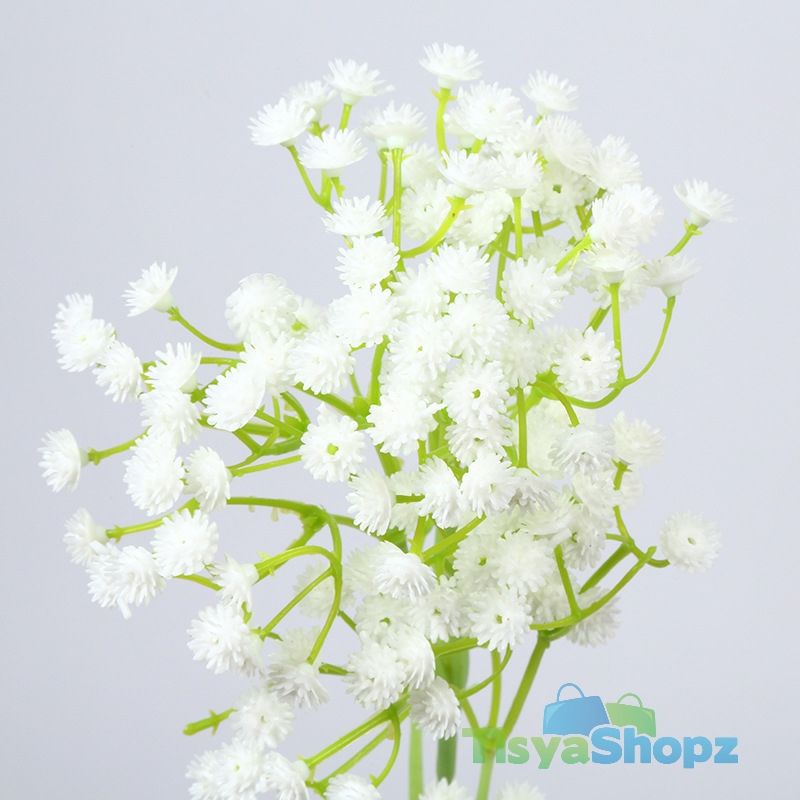 Baby Breath Warna &quot;PUTIH&quot; / Ghypsopila Pentul Bunga Hias Plastik