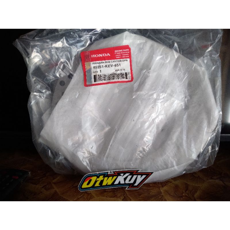 Piringan depan Cakram depan KEV Honda Supra x lama Supra fit lama