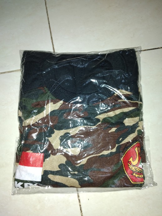 Kaos Banser Loreng Lengan Panjang All Size (grosir)