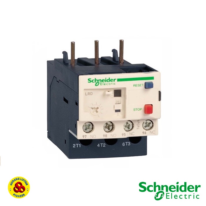 Schneider Electric Thermal Overload Relay LRD02 0.16 ... 0.25A TeSys D