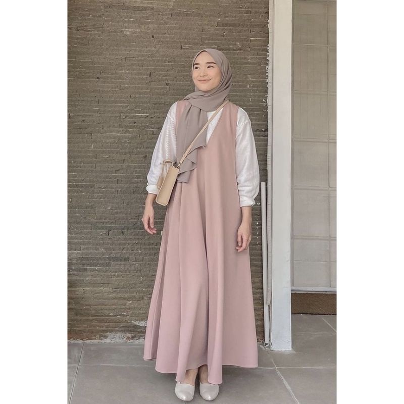 Saba Modest Flowy  V Dress II (Preloved)