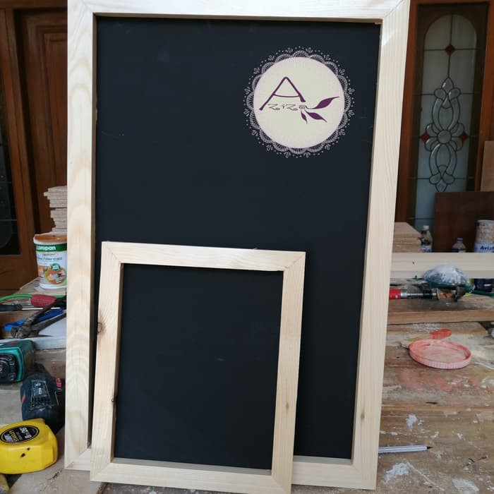 

Chalkboard 60x40 Papan Menu Kafe Papan Tulis Kapur Dekorasi Wedding