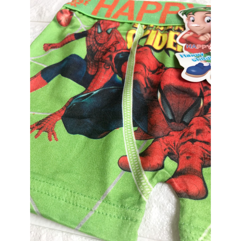 BAYIe - 3 PCS Celana Dalam / CD BOXER Anak laki-laki HAPPY BOY / AGATOS / Kid's Underwear