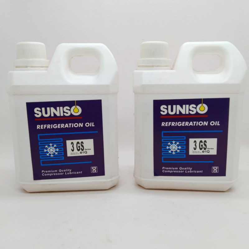 OIL SUNISO 3GS DAN 4 GS DERIGEN 1LITER KOMPRESSOR AC  | OLI COMPRESSOR AC 1L / OIL LITERAN 1 L