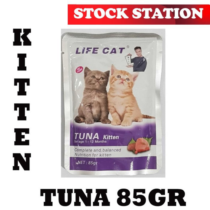 LIFE CAT Pouch Kitten Tuna 85gr