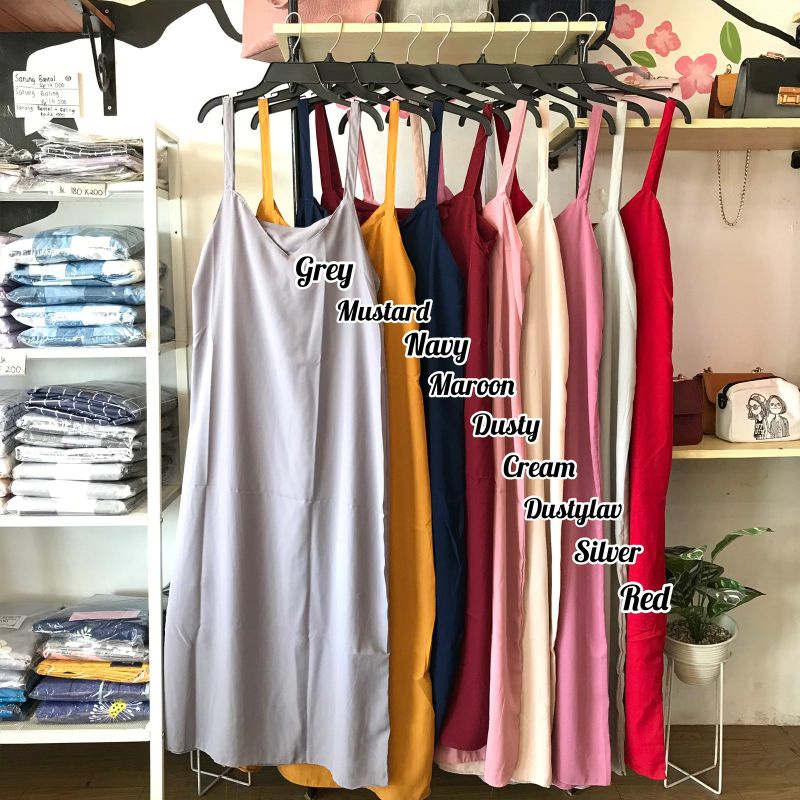 BTC_SOLO01 || OVERALL LOLA || SLOOPY MAXI || LOLA OVERAL DRESS || MAXY DRESS || DRESS BUNTUNG