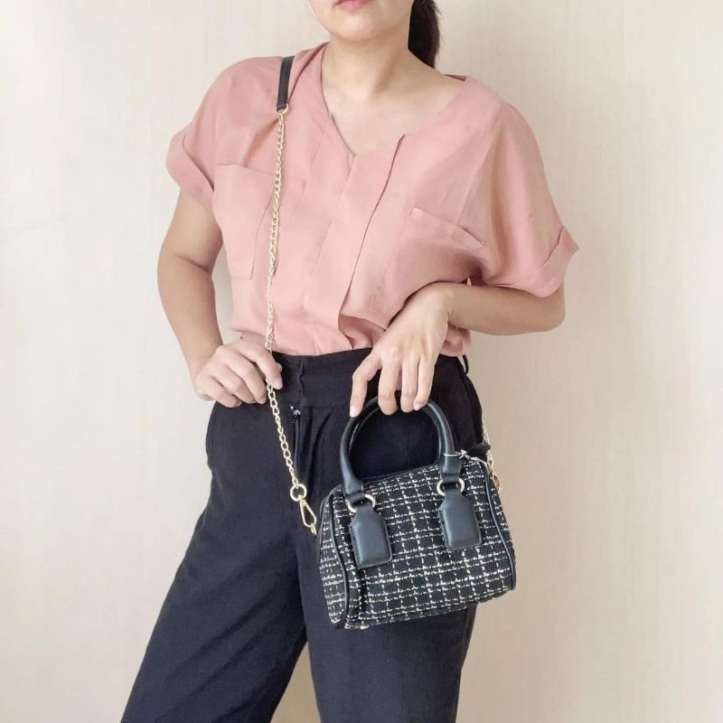 1.1 SALE | ZRA FABRIC CROSSBODY CLUTCH