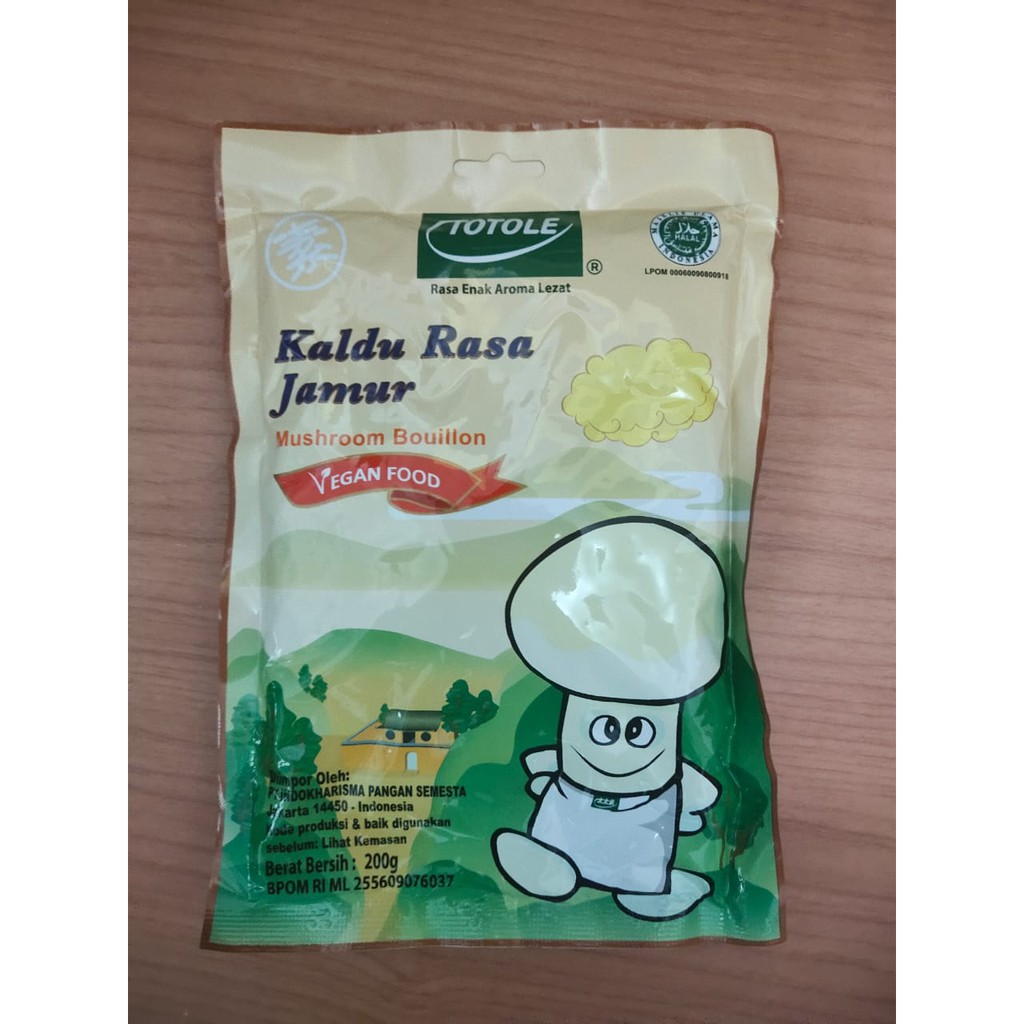 

TOTOLE / KALDU JAMUR Penyedap Jamur 100% ori dan halal