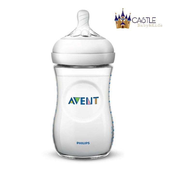 Castle - SCF693/13 Philips AVENT NATURAL Bottle 2.0 260ml Single - Botol Susu