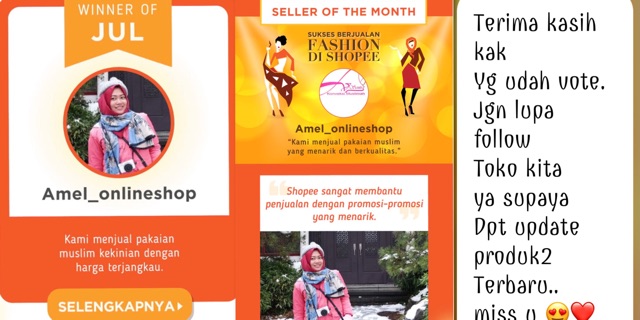 Toko Online SENTRA KONVEKSI MUSLIMAH  Shopee Indonesia