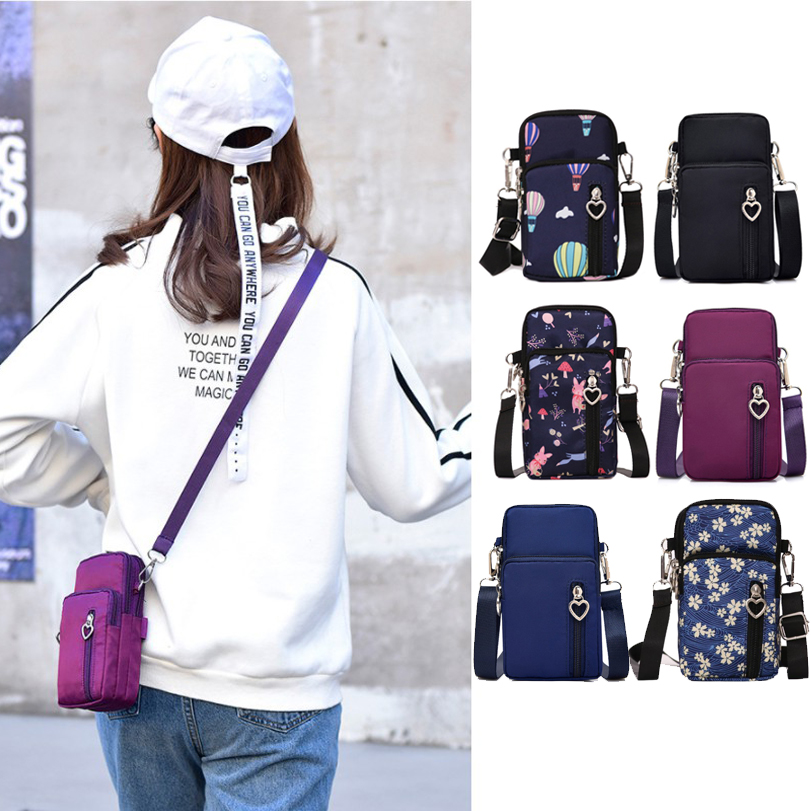 [Clearance Sale!] Tas Selempang Sling Bag Wanita Hand Pocket Multifungsi Import