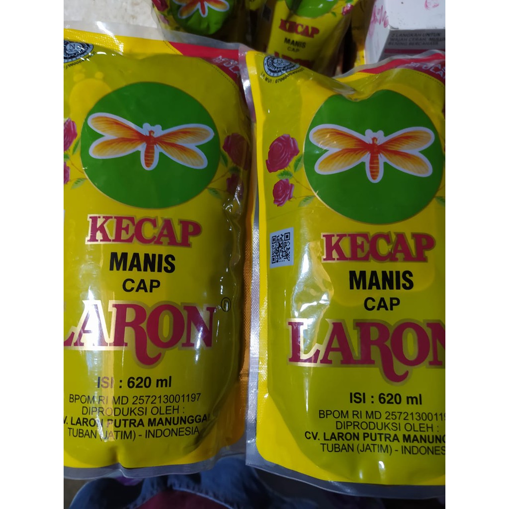 

Kecap Manis Cap Laron Asli Tuban Kemasan Refill 620 ml