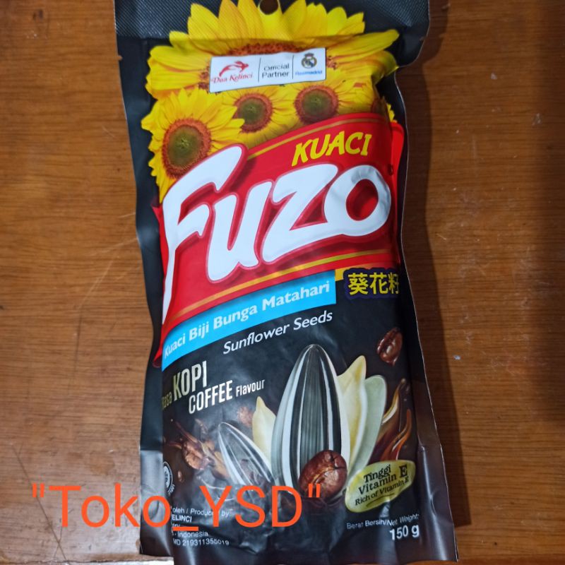 Kuaci Fuzo rasa Kopi 150 gr / Kuaci biji bunga matahari