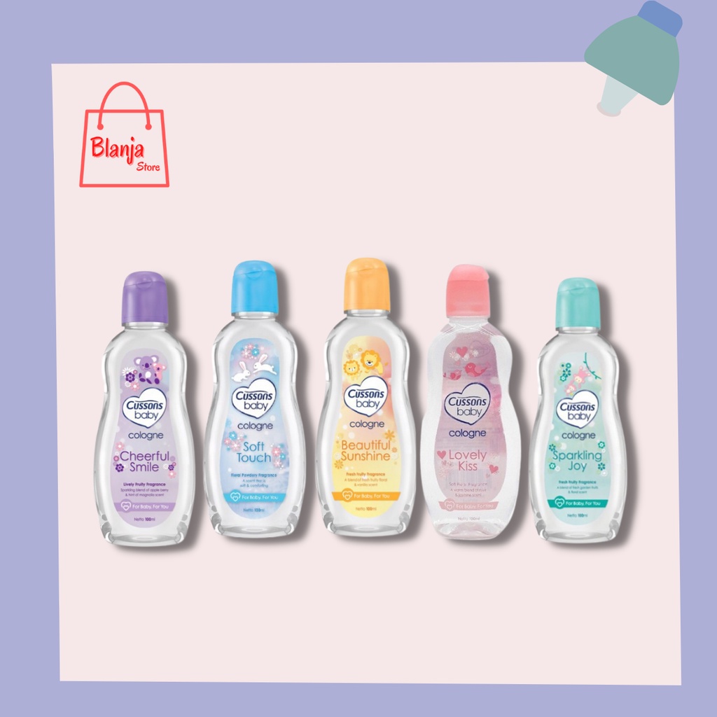 Cussons Baby Cologne 100ml/Cologne Bayi/Parfume Bayi/Pewangi Tubuh Bayi
